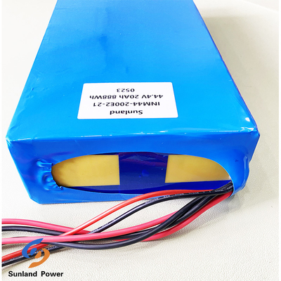 De vlakke Autoped van het Lithiumion battery pack for electric van INR21700 12S5P 44.4V 20Ah